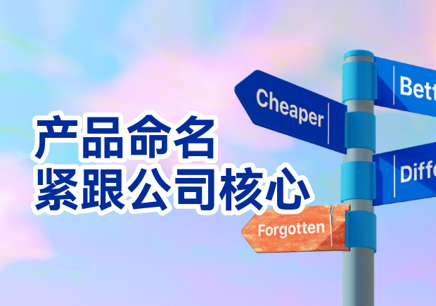 产品命名紧跟公司核心-赋予品牌以独特魅力-命名者