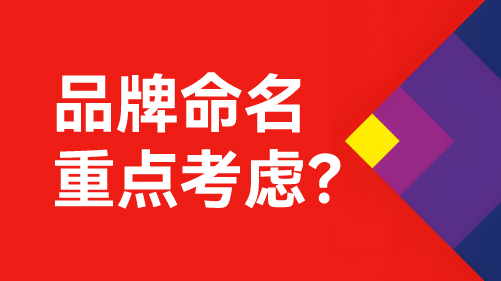 品牌命名首先应该重点考虑：深入人心，彰显个性