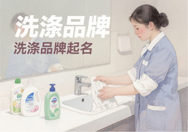 洗涤品牌起名大全-干净的不只是衣物-还有品牌的灵魂-命名者NAMERS